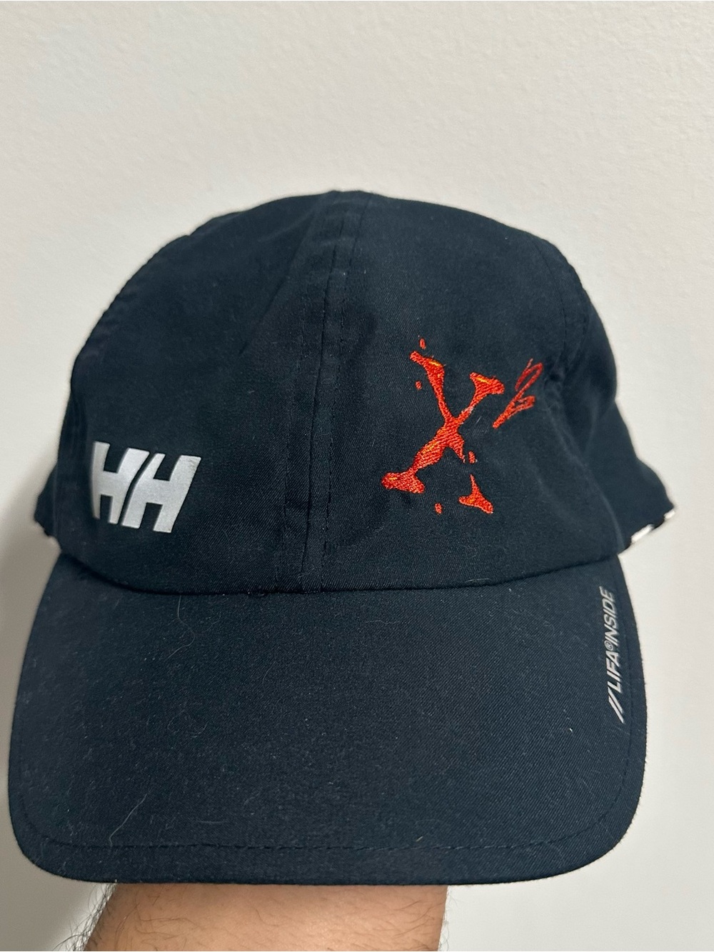 Helly Hansen X2 Lifa Inside Black Strapback Hat